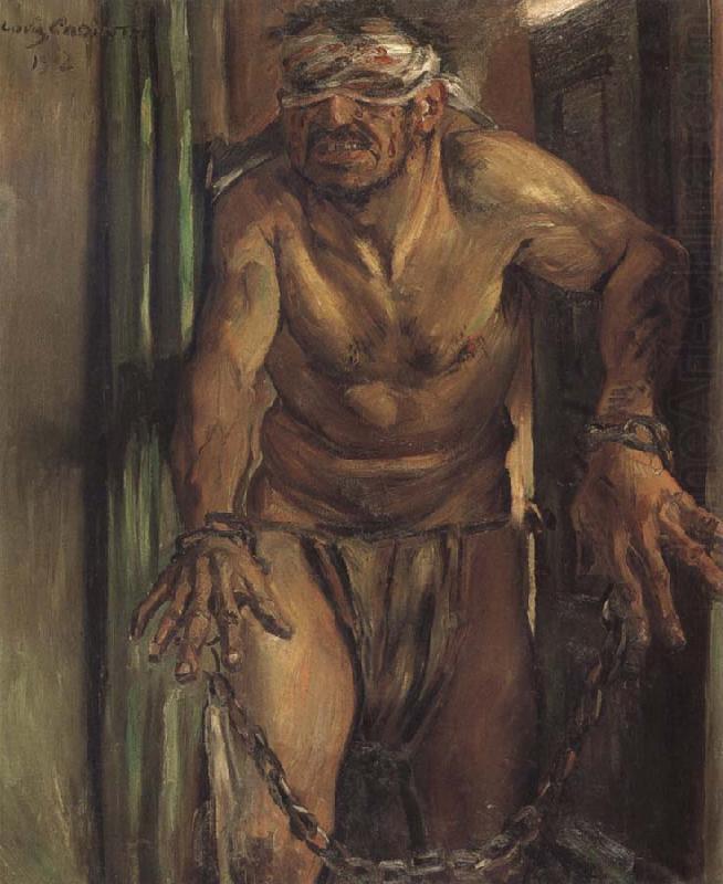 Samson Blinded, Lovis Corinth